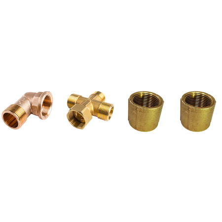 Kit solare con 3 collettori sottovuoto da 30 tubi, senza cavo solare e serbatoio