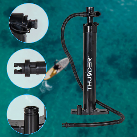 Pompa a doppia azione THUNDER per tavola SUP