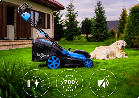 Tosaerba a batteria Hexwelt HW-KA-40 40 cm 40V 8Ah