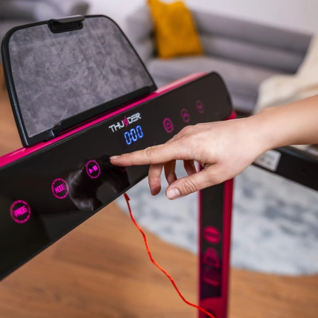 Tapis roulant elettrico THUNDER RACE-PINK