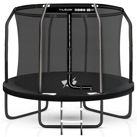 Trampolino elastico THUNDER INSIDE ELITE 8FT (244 cm) NERO