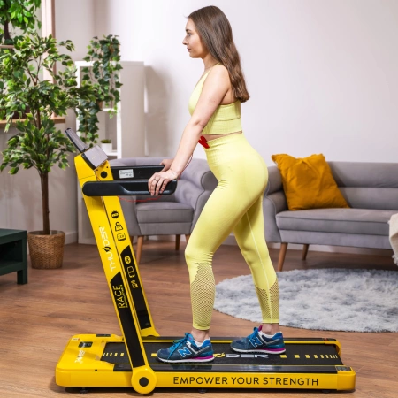 Tapis roulant elettrico THUNDER RACE-GOLD