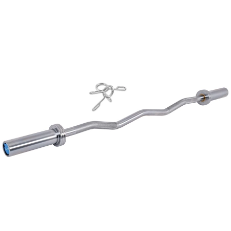 Bilanciere olimpionico ricurvo 120 cm THUNDER