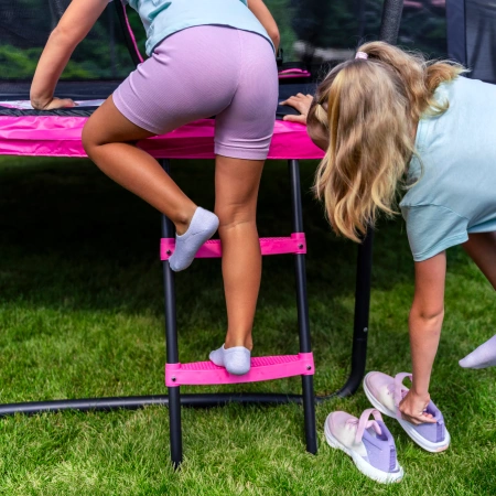 Trampolino elastico THUNDER INSIDE ULTRA 8FT (244 cm) ROSA