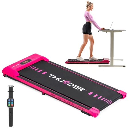 Tapis roulant elettrico THUNDER IDEA-PINK