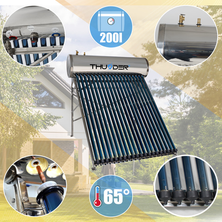 Collettore a pressione con serbatoio THUNDER 200 L