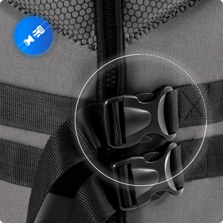 Gilet di sicurezza THUNDER 60-70 kg