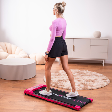 Tapis roulant elettrico THUNDER IDEA-PINK