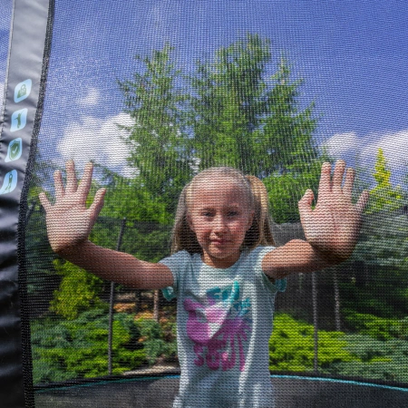 Trampolino elastico THUNDER INSIDE ULTRA 16FT (488 cm) BLU