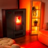 Stufa a pellet ARIA BLACK 12 kW