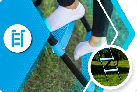 Trampolino THUNDER INSIDE ULTRA 8FT (244cm) BLU