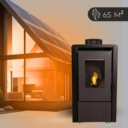 Stufa a pellet LEYLA BLACK 6,3 kW