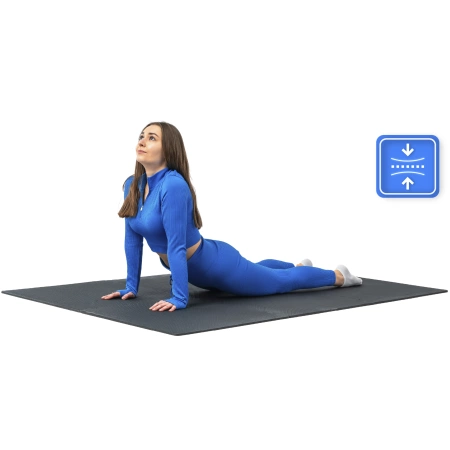 Tappetini a incastro neri 60x60 cm THUNDER