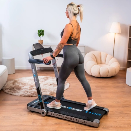 Tapis roulant elettrico THUNDER RACE-SILVER