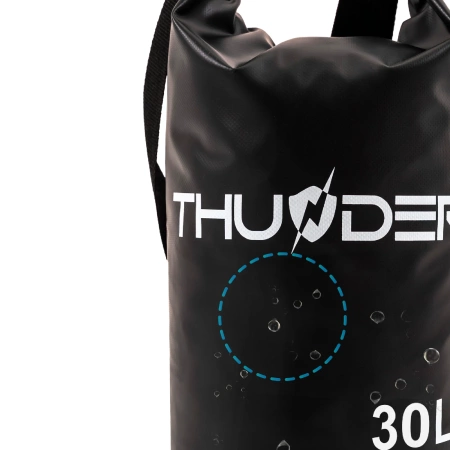 Sacca stagna THUNDER 30 L NERA