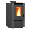 Stufa a pellet LEYLA BLACK 6,3 kW