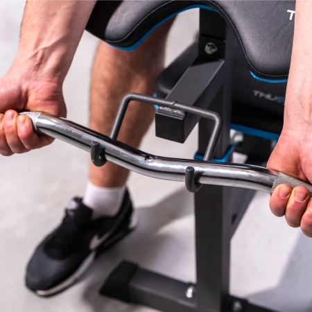 Panca per pesi con pull-down e panca Scott THUNDER VIGOR-C 