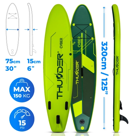 Tavola da SUP 320cm THUNDER CYBER