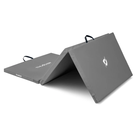 Materassino da ginnastica grigio 197x100x5 cm THUNDER