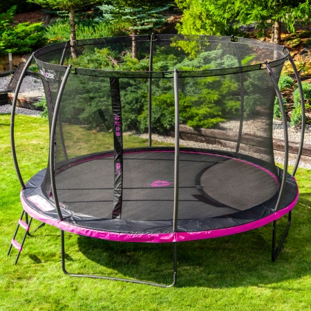 Trampolino elastico THUNDER INSIDE ULTRA 14FT (427 cm) ROSA