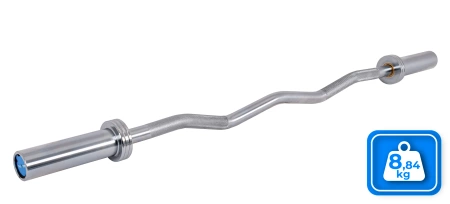 Bilanciere olimpionico ricurvo 120 cm THUNDER