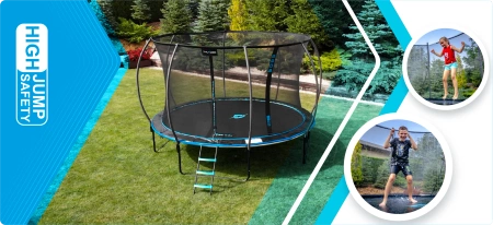 Trampolino THUNDER INSIDE ULTRA 16FT (488 cm) BLU