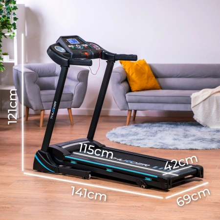 Tapis roulant elettrico THUNDER ICON-BLACK