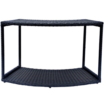 Mobile senza ante THUNDER per JACUZZI circolari - colore nero