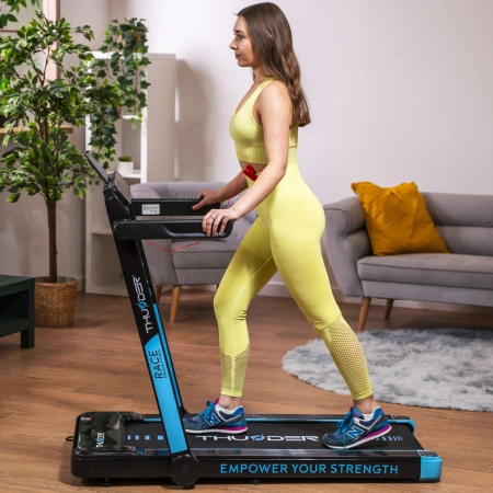 Tapis roulant elettrico THUNDER RACE-BLACK