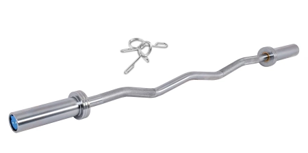 Bilanciere olimpionico ricurvo 120 cm THUNDER