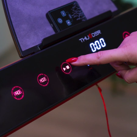 Tapis roulant elettrico THUNDER RACE-RED