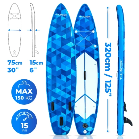 Tavola da SUP 320cm THUNDER NION