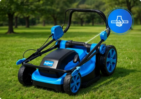 Tosaerba a batteria Hexwelt HW-KA-40 40 cm 40V 8Ah