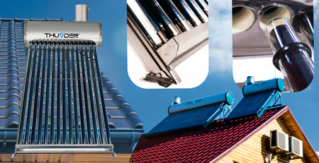 Collettore solare a circolazione naturale THUNDER 150 L