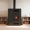 Stufa a pellet ARIA BLACK 12 kW