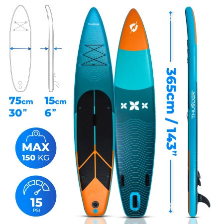 Tavola da SUP 365cm THUNDER STORME