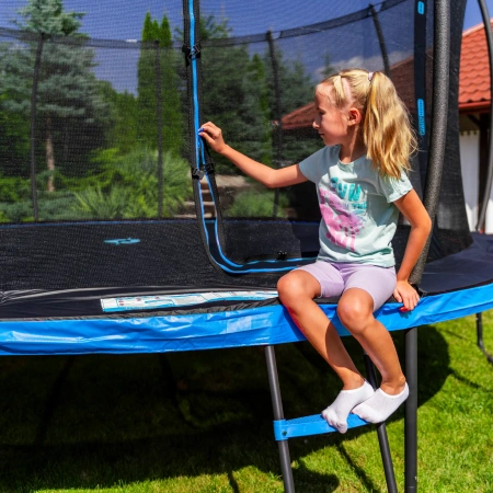 Trampolino elastico THUNDER INSIDE ULTRA 8FT (244 cm) BLU