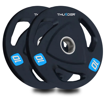 Set di dischi olimpionici THUNDER 2x10 kg