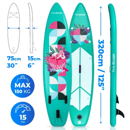 Tavola da SUP 320cm THUNDER FLAMI