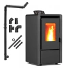 Stufa a pellet LEYLA BLACK 6,3 kW