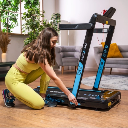 Tapis roulant elettrico THUNDER RACE-BLACK