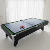 Tavolo da biliardo THUNDER 8FT BOLD BLACK con piano Air Hockey e Ping Pong