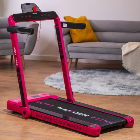 Tapis roulant elettrico THUNDER RACE-PINK