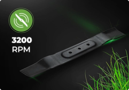 Tosaerba a batteria Hexwelt HW-KA-40 40 cm 40V 8Ah