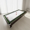 Tavolo da biliardo THUNDER 8FT BOLD BROWN con piano Air Hockey e Ping Pong