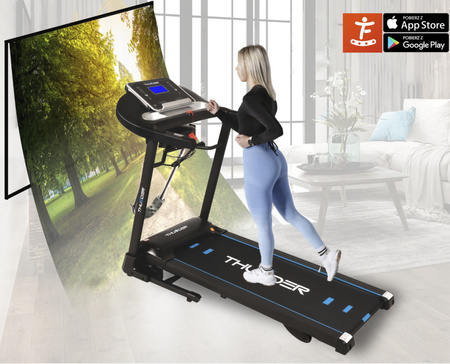 Tapis roulant elettrico THUNDER RAPID-DS-BLACK