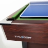 Tavolo da biliardo THUNDER 8FT BOLD BROWN con piano Air Hockey e Ping Pong