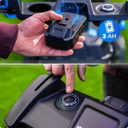 Tosaerba a scoppio semovente Hexwelt HW-KS-224 53 cm 4,4 kW