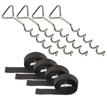 Ancoraggi per trampolini (4pz).)