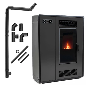 Stufa a pellet ARIA BLACK 12 kW